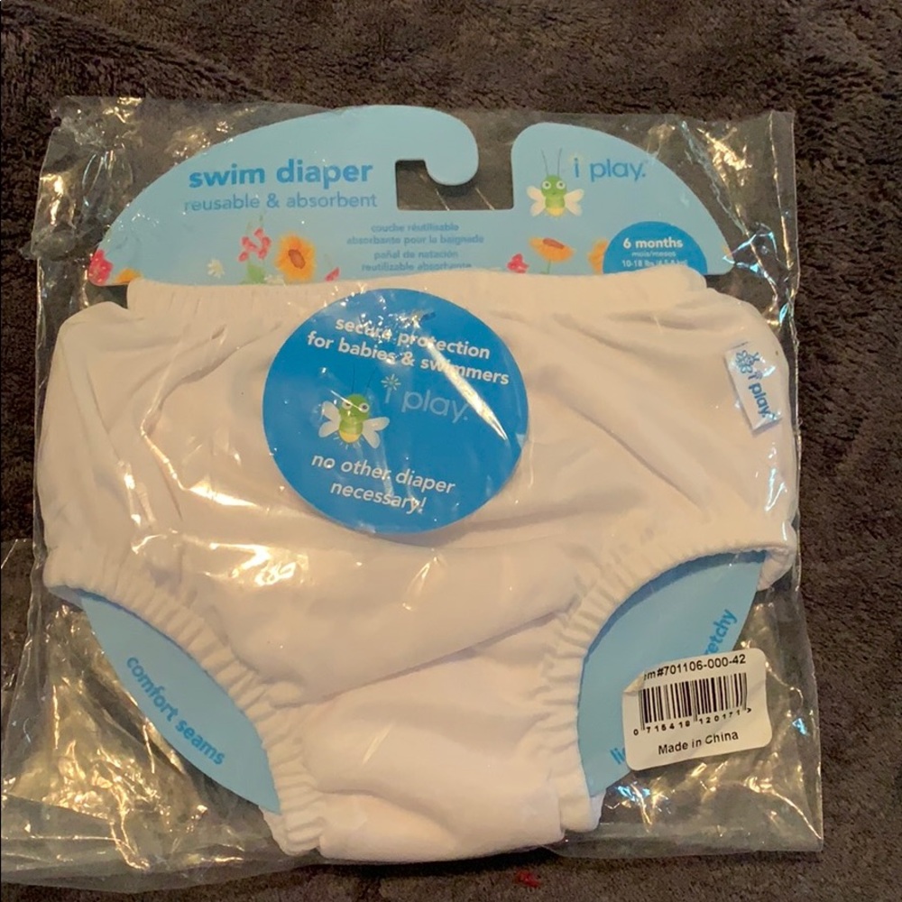 Reusable swim diaper
